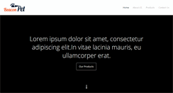 Desktop Screenshot of beaconpet.com
